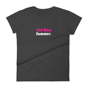 Girl Boss Summer - Women's short sleeve t-shirt